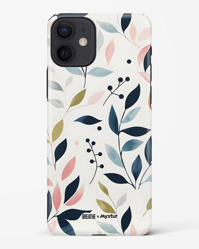 Gentle Greens [BREATHE] Hard Case Phone Cover-(Apple)