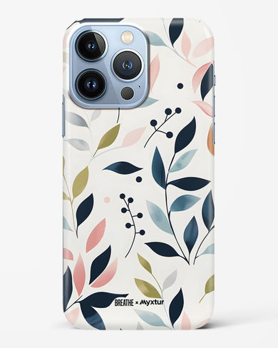 Gentle Greens [BREATHE] Hard Case Phone Cover-(Apple)