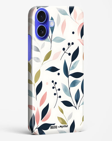 Gentle Greens [BREATHE] Hard Case Phone Cover (Apple)