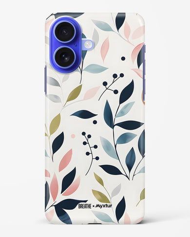 Gentle Greens [BREATHE] Hard Case Phone Cover (Apple)