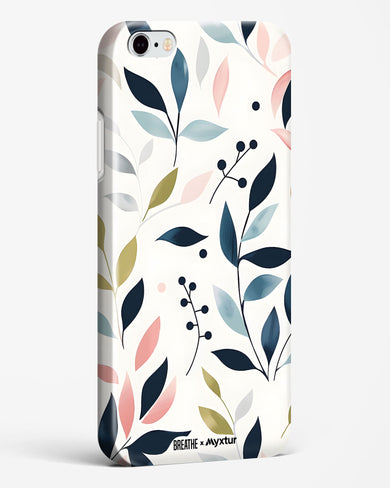 Gentle Greens [BREATHE] Hard Case Phone Cover-(Apple)