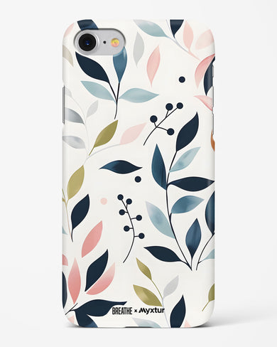 Gentle Greens [BREATHE] Hard Case Phone Cover-(Apple)