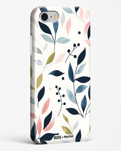 Gentle Greens [BREATHE] Hard Case Phone Cover-(Apple)