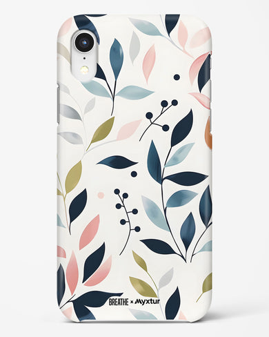 Gentle Greens [BREATHE] Hard Case Phone Cover-(Apple)