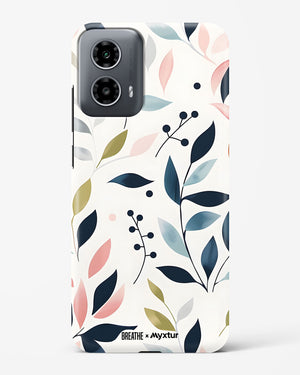 Gentle Greens [BREATHE] Hard Case Phone Cover (Motorola)