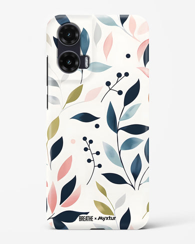 Gentle Greens [BREATHE] Hard Case Phone Cover (Motorola)
