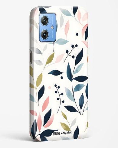 Gentle Greens [BREATHE] Hard Case Phone Cover (Motorola)