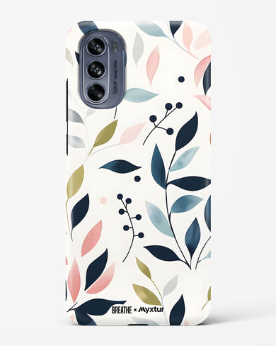 Gentle Greens [BREATHE] Hard Case Phone Cover (Motorola)