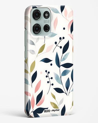 Gentle Greens [BREATHE] Hard Case Phone Cover (Motorola)