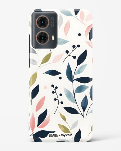 Gentle Greens [BREATHE] Hard Case Phone Cover (Motorola)