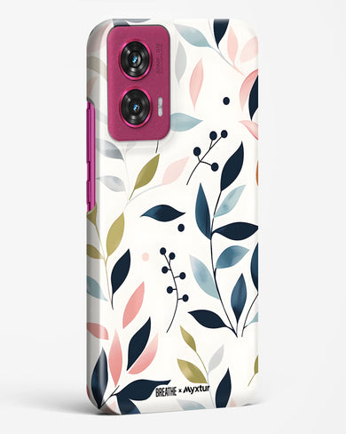 Gentle Greens [BREATHE] Hard Case Phone Cover (Motorola)