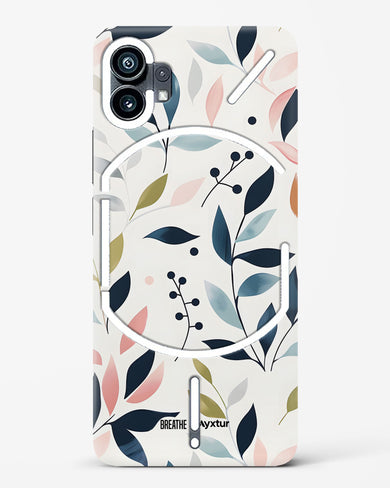 Gentle Greens [BREATHE] Hard Case Phone Cover-(Nothing)