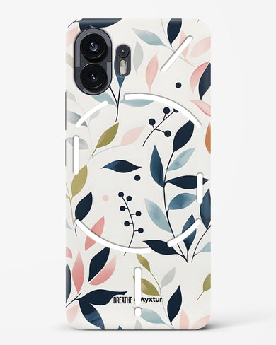 Gentle Greens [BREATHE] Hard Case Phone Cover (Nothing)