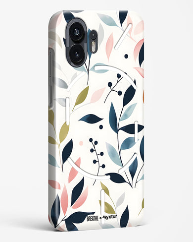 Gentle Greens [BREATHE] Hard Case Phone Cover (Nothing)