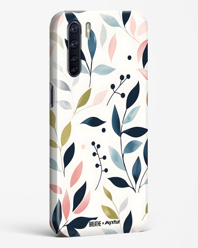 Gentle Greens [BREATHE] Hard Case Phone Cover-(Oppo)