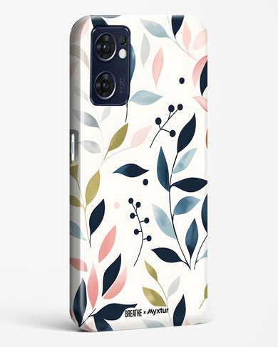 Gentle Greens [BREATHE] Hard Case Phone Cover (Oppo)