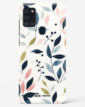 Gentle Greens [BREATHE] Hard Case Phone Cover (Samsung)