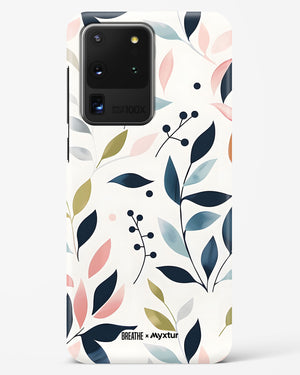 Gentle Greens [BREATHE] Hard Case Phone Cover (Samsung)