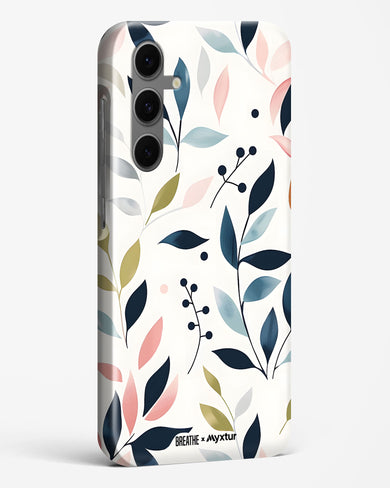 Gentle Greens [BREATHE] Hard Case Phone Cover (Samsung)