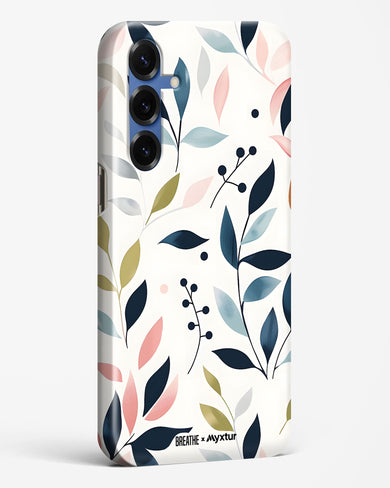 Gentle Greens [BREATHE] Hard Case Phone Cover (Samsung)