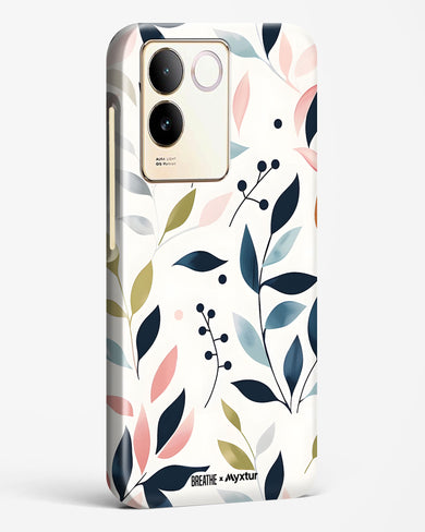 Gentle Greens [BREATHE] Hard Case Phone Cover-(Vivo)