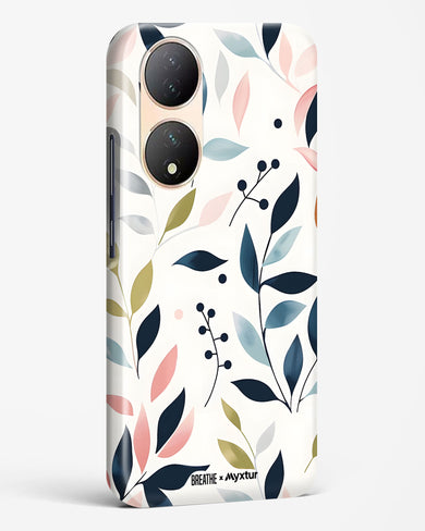 Gentle Greens [BREATHE] Hard Case Phone Cover-(Vivo)