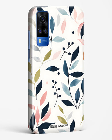 Gentle Greens [BREATHE] Hard Case Phone Cover-(Vivo)