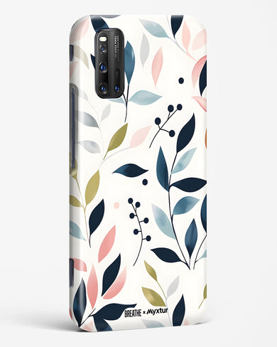 Gentle Greens [BREATHE] Hard Case Phone Cover-(Vivo)