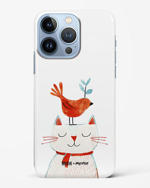 Whisker Perch [BREATHE] Hard Case Phone Cover-(Apple)