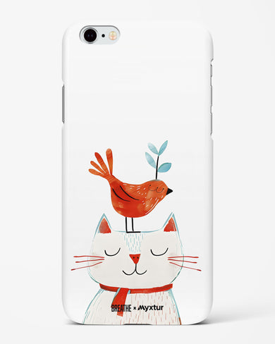 Whisker Perch [BREATHE] Hard Case Phone Cover-(Apple)