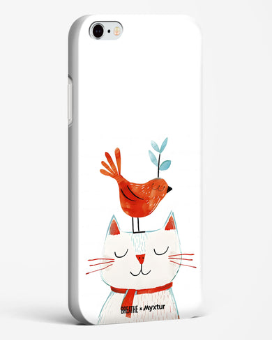 Whisker Perch [BREATHE] Hard Case Phone Cover-(Apple)