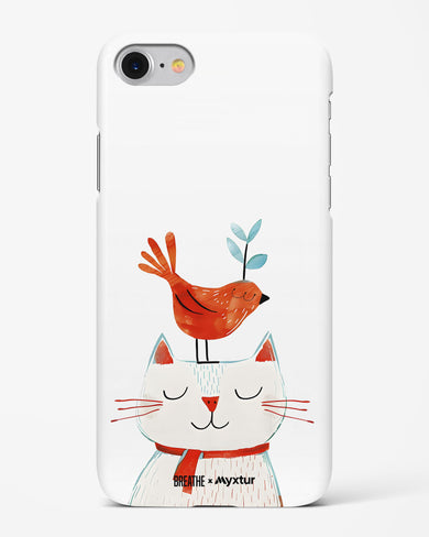 Whisker Perch [BREATHE] Hard Case Phone Cover-(Apple)