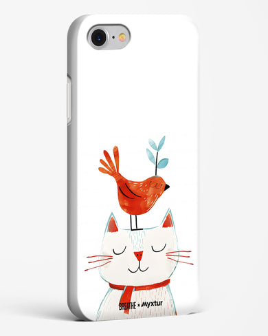 Whisker Perch [BREATHE] Hard Case Phone Cover-(Apple)