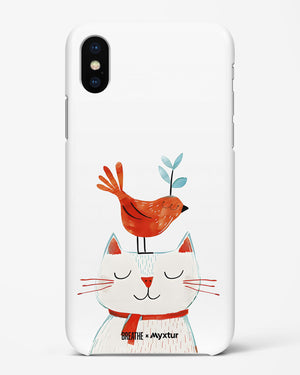 Whisker Perch [BREATHE] Hard Case Phone Cover (Apple)