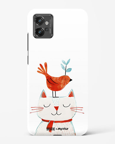 Whisker Perch [BREATHE] Hard Case Phone Cover (Motorola)