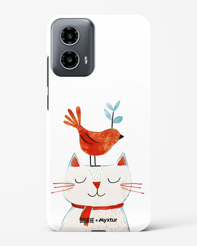 Whisker Perch [BREATHE] Hard Case Phone Cover (Motorola)