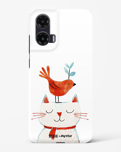 Whisker Perch [BREATHE] Hard Case Phone Cover (Motorola)