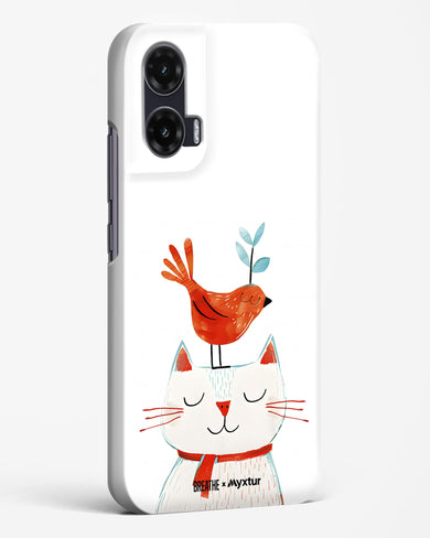 Whisker Perch [BREATHE] Hard Case Phone Cover (Motorola)