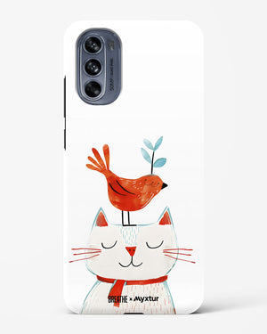 Whisker Perch [BREATHE] Hard Case Phone Cover (Motorola)
