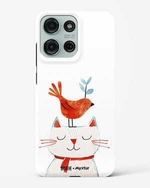 Whisker Perch [BREATHE] Hard Case Phone Cover (Motorola)