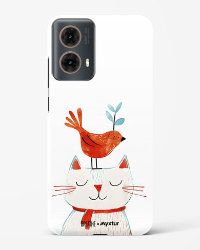 Whisker Perch [BREATHE] Hard Case Phone Cover (Motorola)