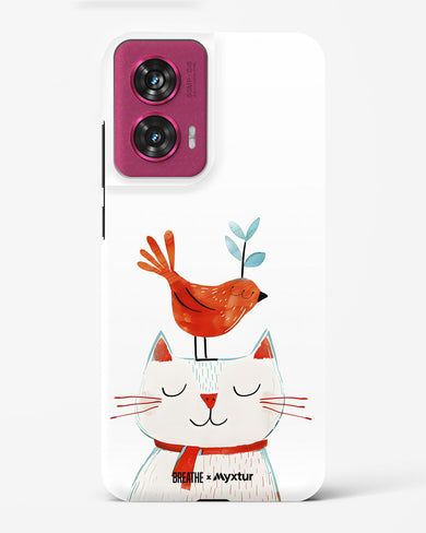 Whisker Perch [BREATHE] Hard Case Phone Cover (Motorola)