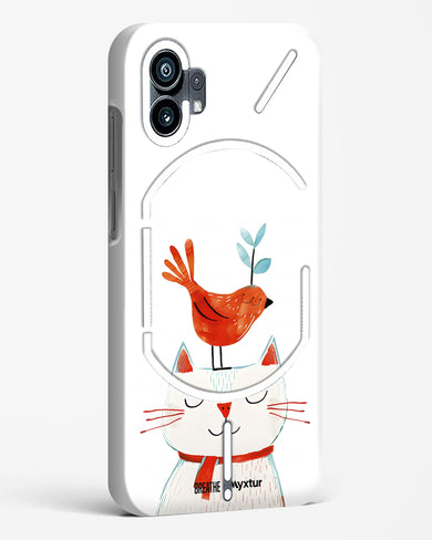 Whisker Perch [BREATHE] Hard Case Phone Cover-(Nothing)