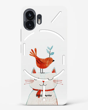 Whisker Perch [BREATHE] Hard Case Phone Cover (Nothing)
