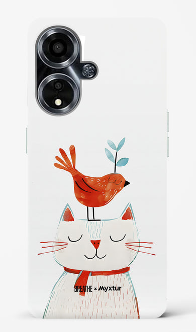 Whisker Perch [BREATHE] Hard Case Phone Cover (Oppo)
