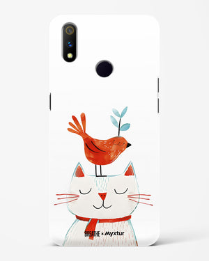 Whisker Perch [BREATHE] Hard Case Phone Cover-(Realme)