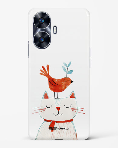 Whisker Perch [BREATHE] Hard Case Phone Cover-(Realme)