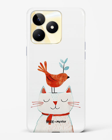 Whisker Perch [BREATHE] Hard Case Phone Cover-(Realme)