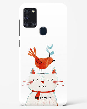 Whisker Perch [BREATHE] Hard Case Phone Cover (Samsung)
