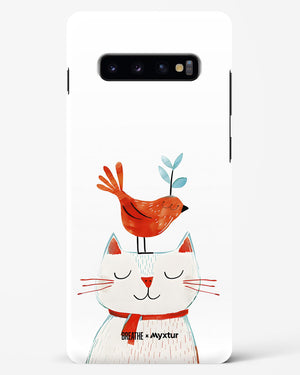 Whisker Perch [BREATHE] Hard Case Phone Cover (Samsung)